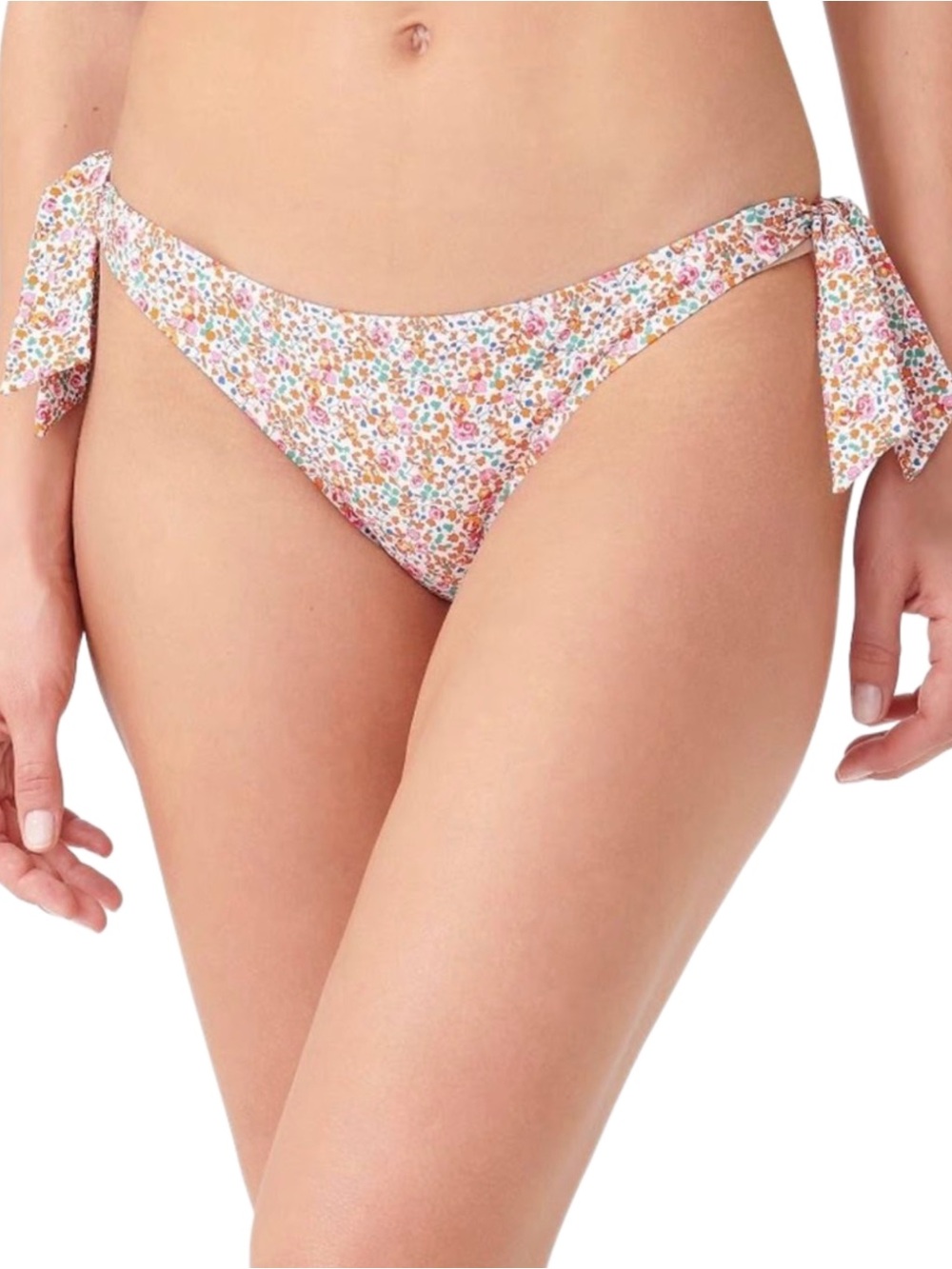 J. Crew x Liberty of London Side-tie Lowrider Bikini Bottom NWT